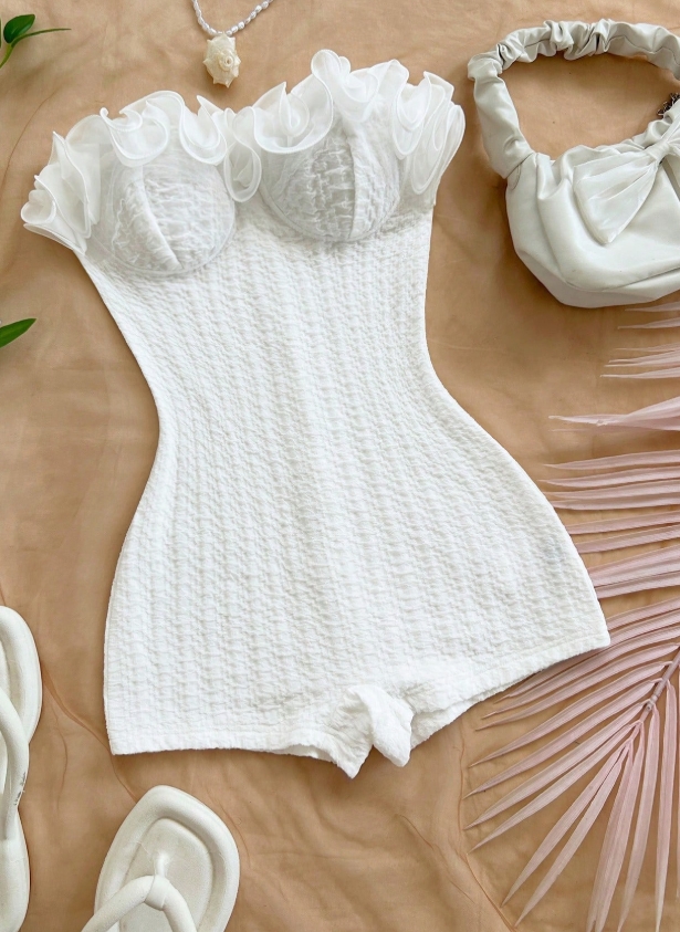 Soleia Mono de Fiesta con Volantes